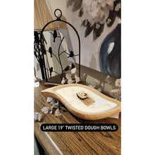 Load image into Gallery viewer, Extra Large Twisted Dough Bowl Candle