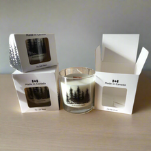 Load image into Gallery viewer, Into the Woods 9 oz Whiskey glass soy wax candle