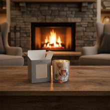 Load image into Gallery viewer, Deer 10 oz Gift Boxed Candle - Evergreen & Berry