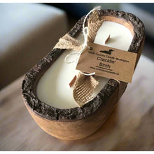 Load image into Gallery viewer, Bark Edge Dough Bowl Candles