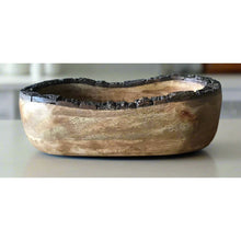 Load image into Gallery viewer, Bark Edge Dough Bowl - Evergreen + Berry