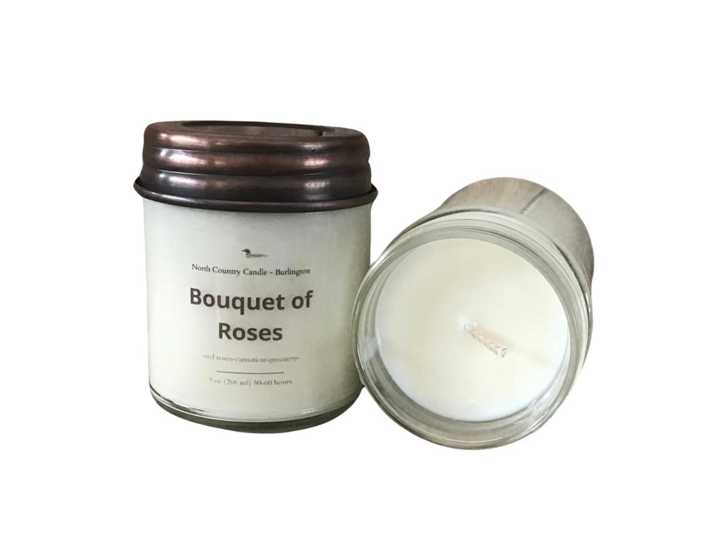 Bouquet of Roses - 9 oz Soy Wax Candle