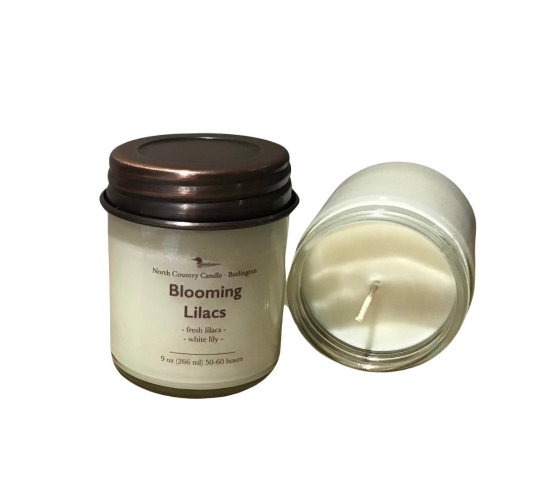 Blooming Lilacs -9 oz Soy Wax Candle