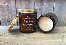 Load image into Gallery viewer, Sea Salt &amp; Cypress - Soy Wax Candle
