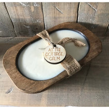 Load image into Gallery viewer, Dough Bowl Candles - Traditional Oak