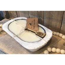 Load image into Gallery viewer, Candle Dough Bowls - Small -Distressed Antique Linen