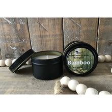 Load image into Gallery viewer, 4 oz Black Matte Soy Wax Candles