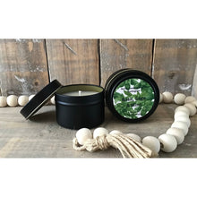 Load image into Gallery viewer, 4 oz Black Matte Soy Wax Candles