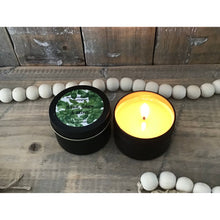 Load image into Gallery viewer, 4 oz Black Matte Soy Wax Candles