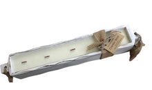 Load image into Gallery viewer, Cracklin’ Birch - Distressed Mango Wood Candle Tray