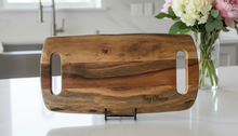 Load image into Gallery viewer, Acacia Wood Serving Platter - Say Cheese
