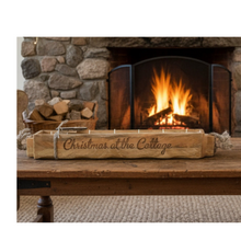 Load image into Gallery viewer, Christmas at the Cottage - Engraved Mango Wood Tray