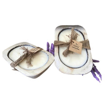 Load image into Gallery viewer, Candle Dough Bowls - Small -Distressed Antique Linen