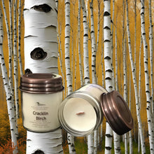 Load image into Gallery viewer, Cracklin Birch - 9 oz Soy Wax Candle