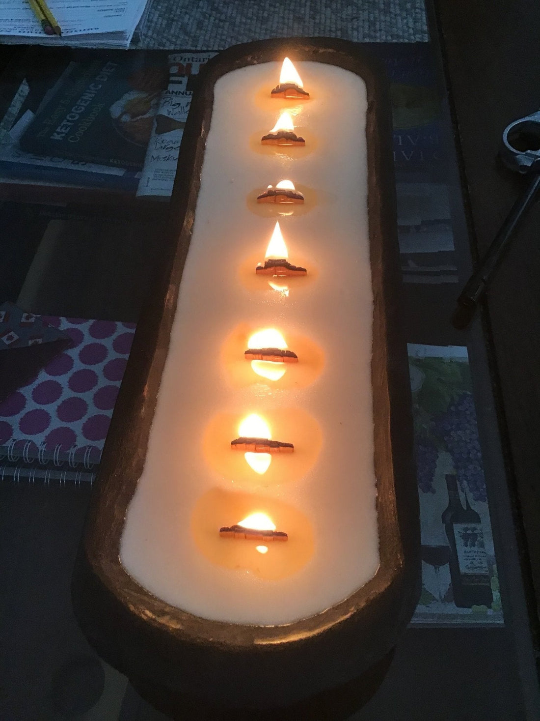 How to Burn A Wood Wick Candle