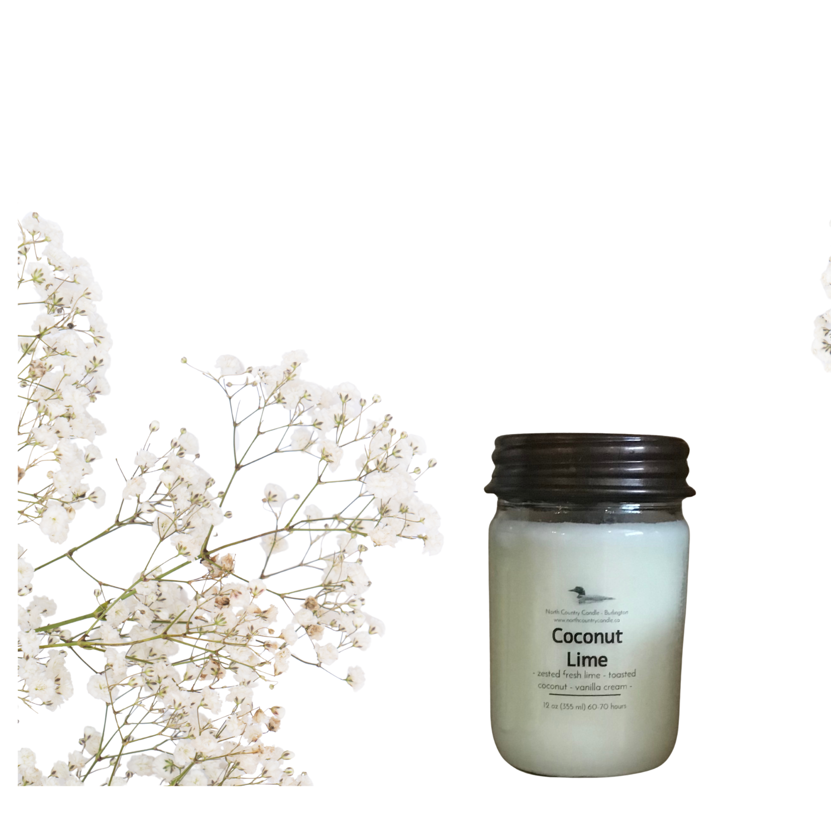 Coconut Lime - 12 oz Soy Wax Candle