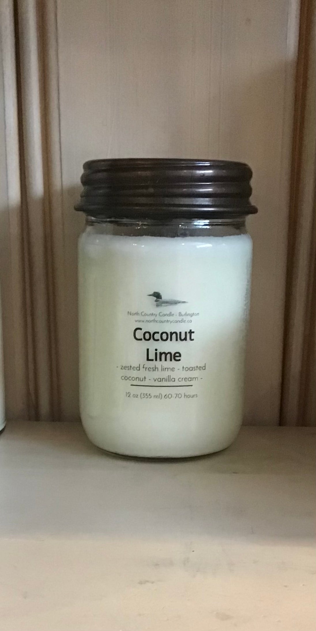 12 oz Coconut Lime Soy Candle