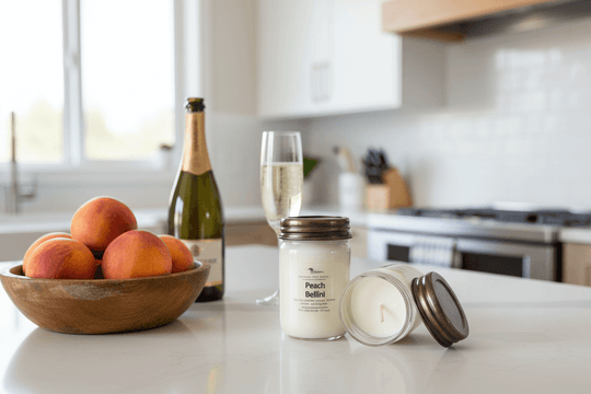 Peach Bellini - 12 oz Soy Wax Candle