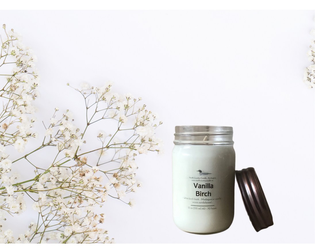 12 oz Vanilla Birch Soy Candle