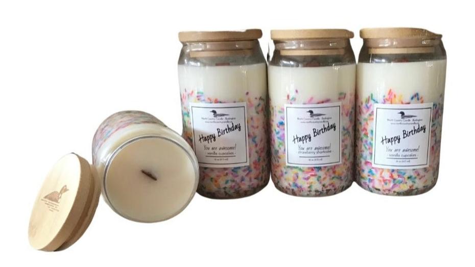 16 oz Sprinkle Birthday Candles