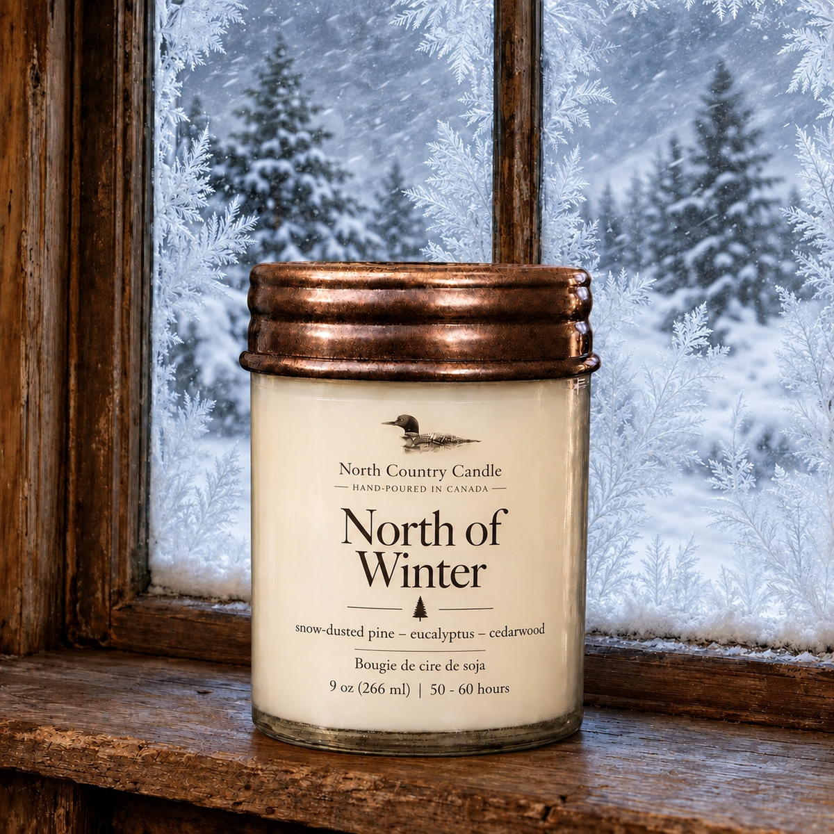 North of Winter - 9 oz Soy Wax Candle