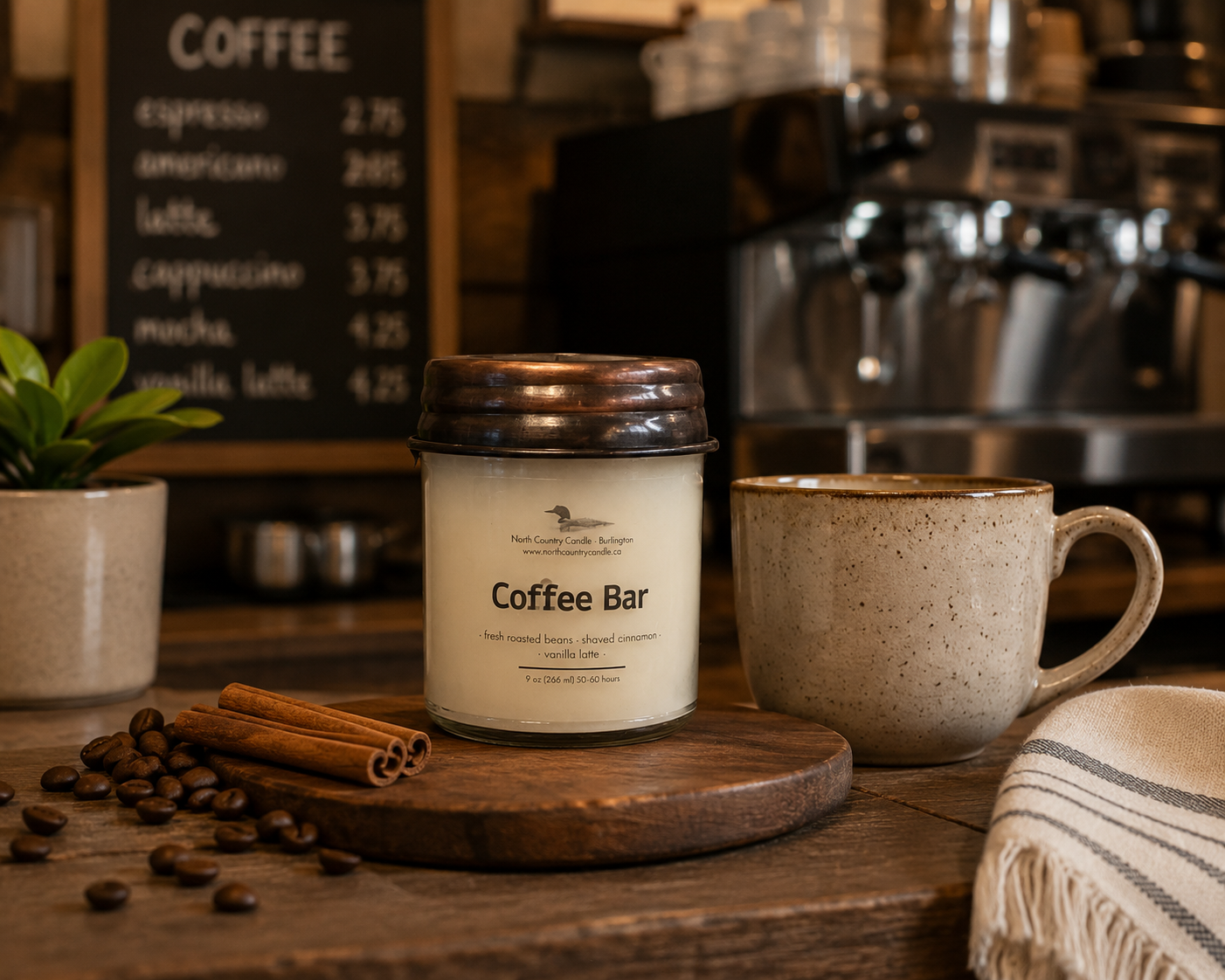 Coffee Bar - 9 oz Soy Wax Candle