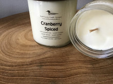 Load image into Gallery viewer, Cranberry Spiced - 9 oz Soy Wax Candle
