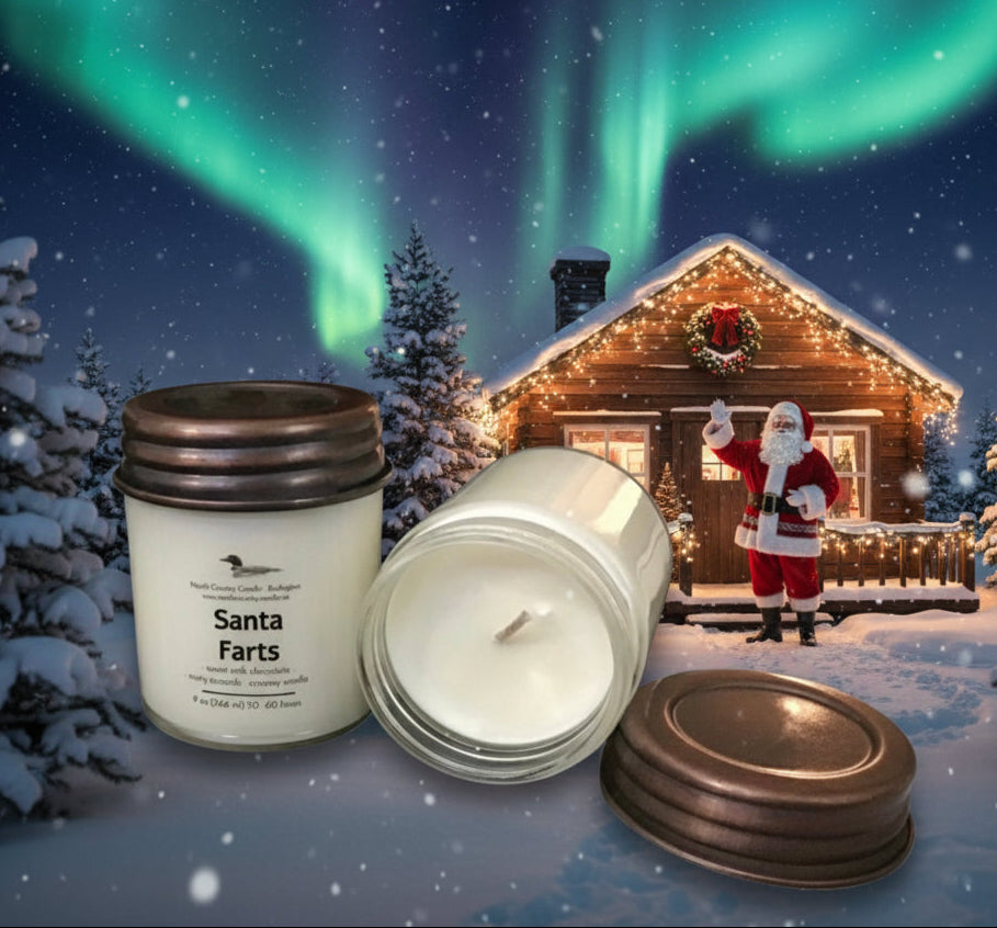 Santa Farts - 9 oz Soy Wax Candle