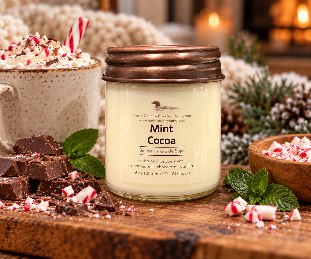 Mint Cocoa | 9 oz Soy Wax Candle