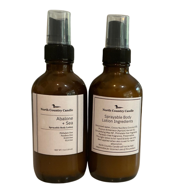 Abalone + Sea 4 oz Sprayable Body Lotion