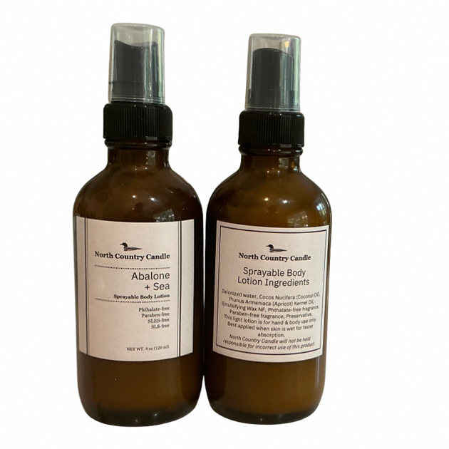 Abalone + Sea 4 oz Sprayable Body Lotion