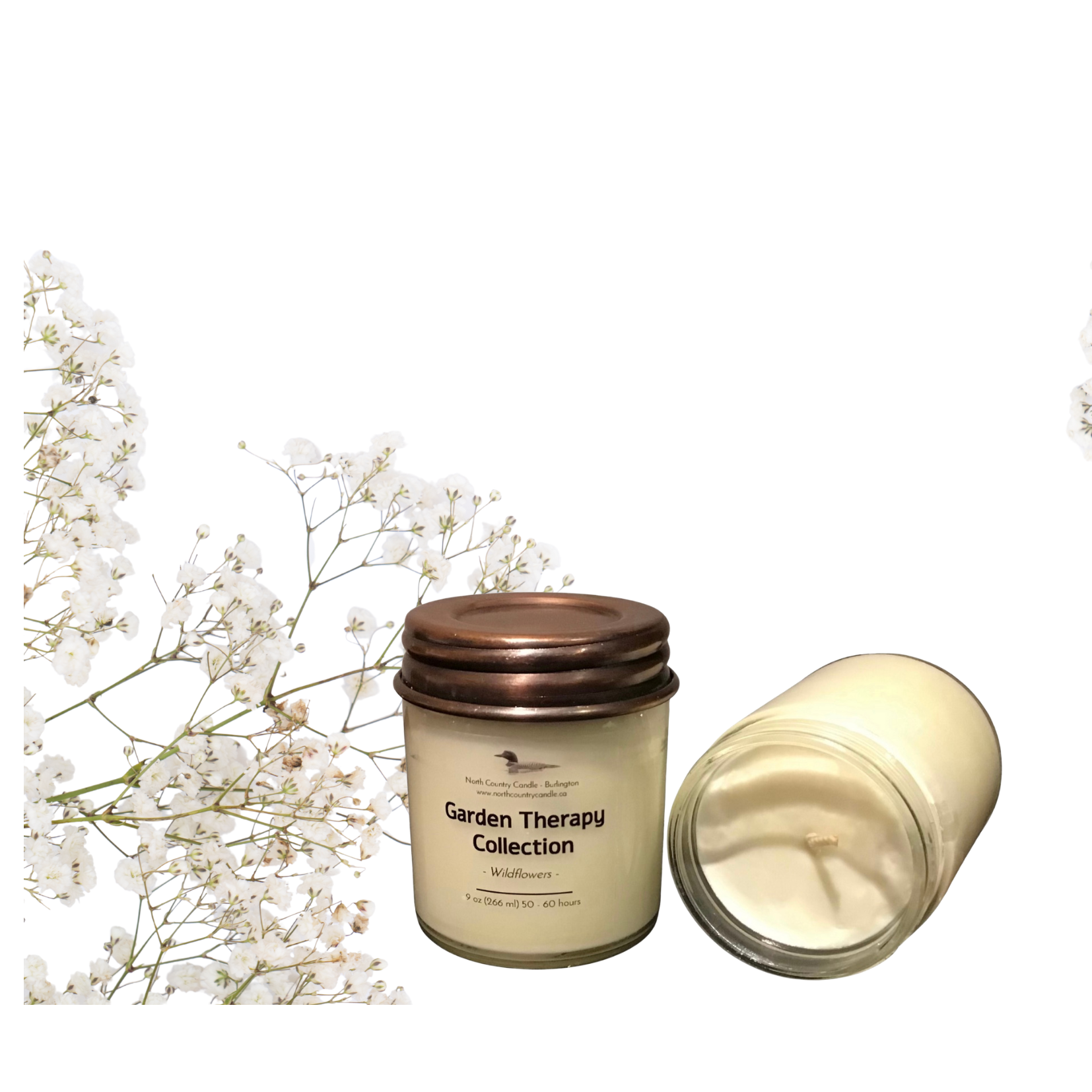 Garden Therapy Collection - Wildflowers - 9 oz Soy Candle