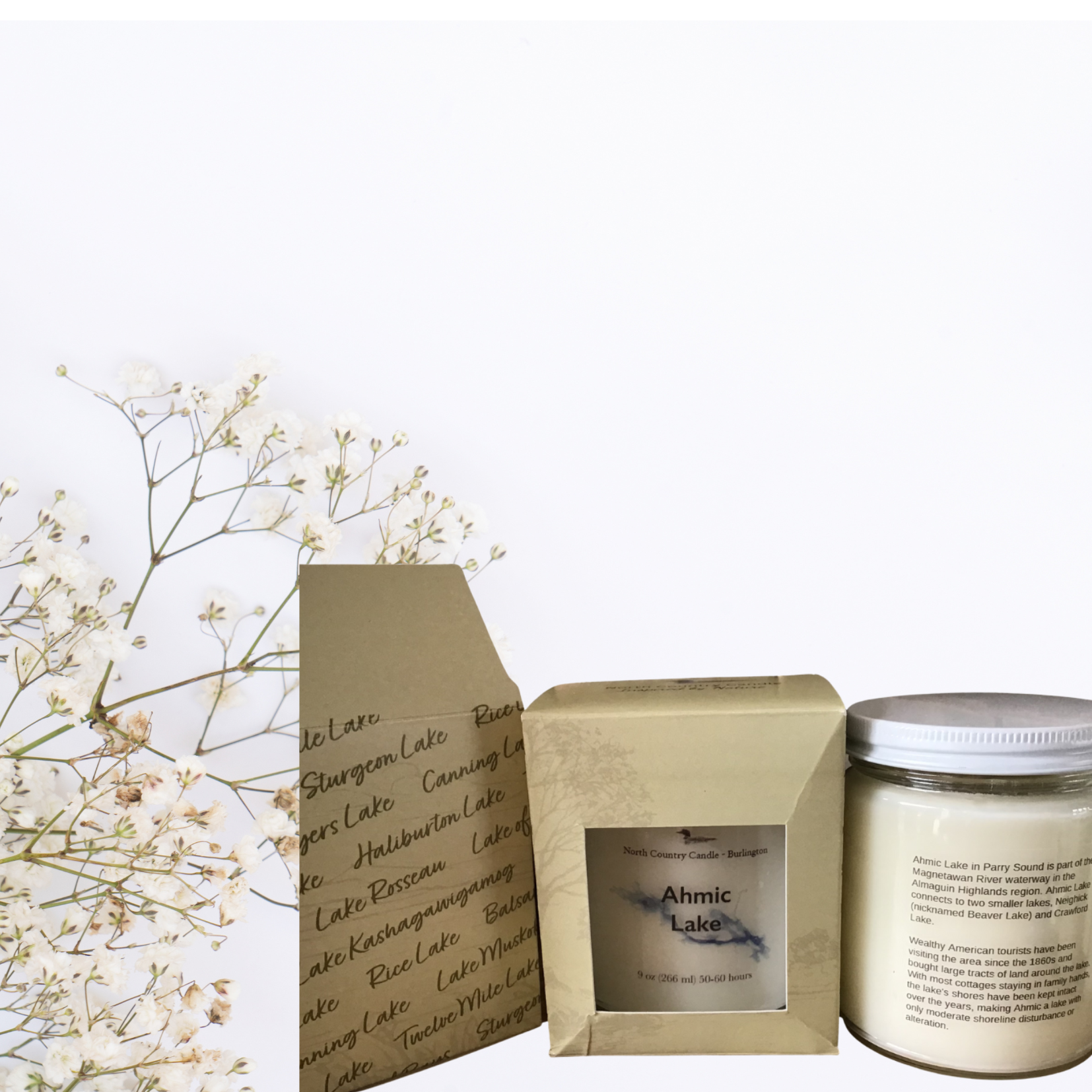 Ahmic Lake - Cottage Country Lake Candles