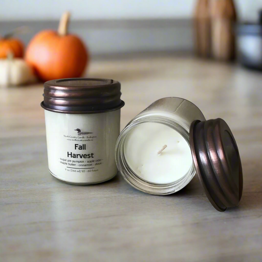 Fall Harvest - 9 oz Soy Wax Candle
