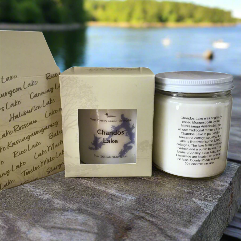 Chandos Lake - 9 oz Soy Candle -Gift Box