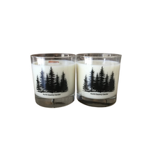 Load image into Gallery viewer, Into the Woods 9 oz Whiskey glass soy wax candle
