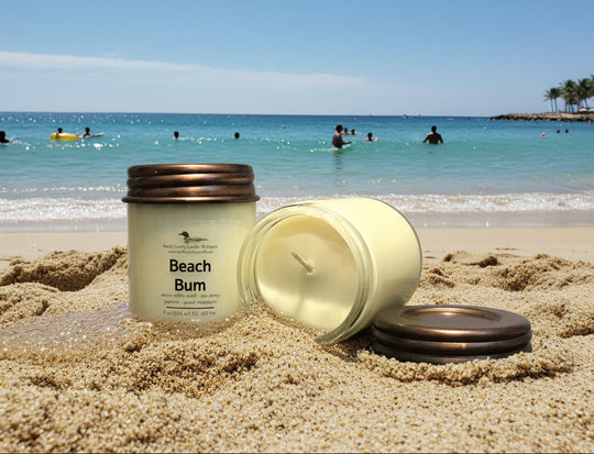 Beach Bum 9 oz Soy Wax Candle