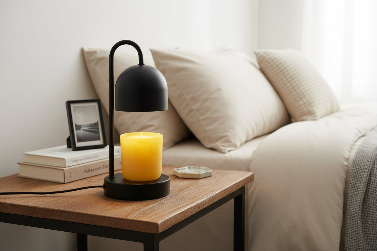 Candle Warmer Lamp - BLACK Matte