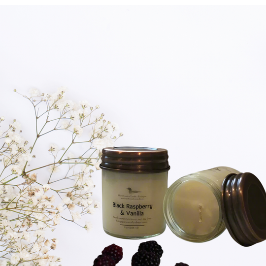Back Rasperry 9 oz Soy Candle