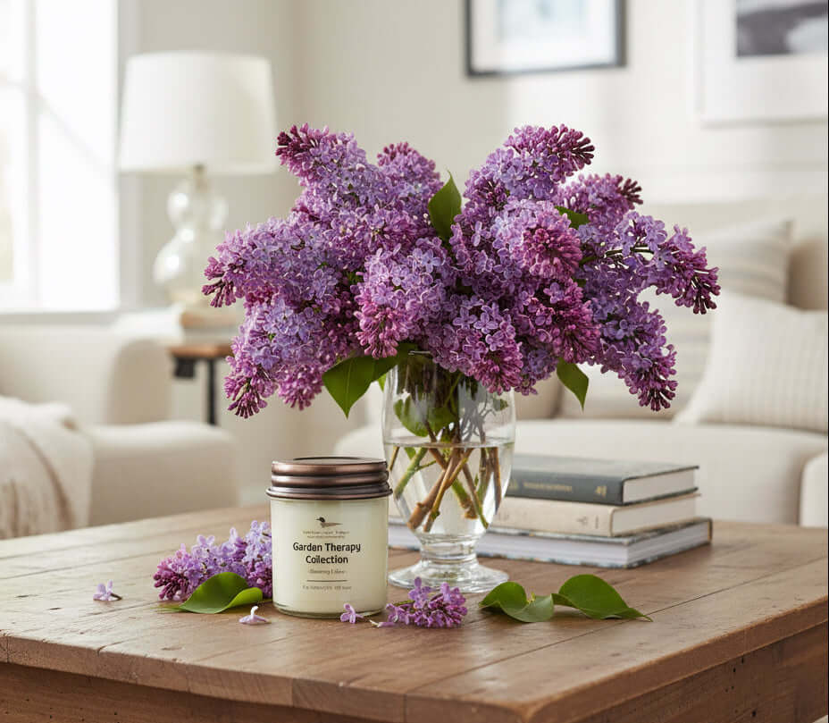 Blooming Lilacs - 9 oz Soy Wax Candle
