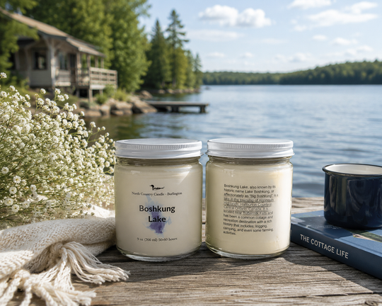 Boshkung Lake Cottage Country Lake Candle