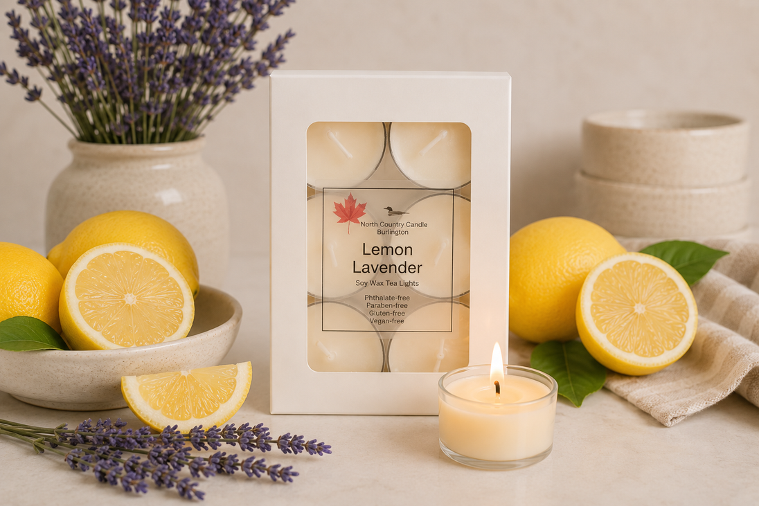 Box of 6 Soy Wax Tealights