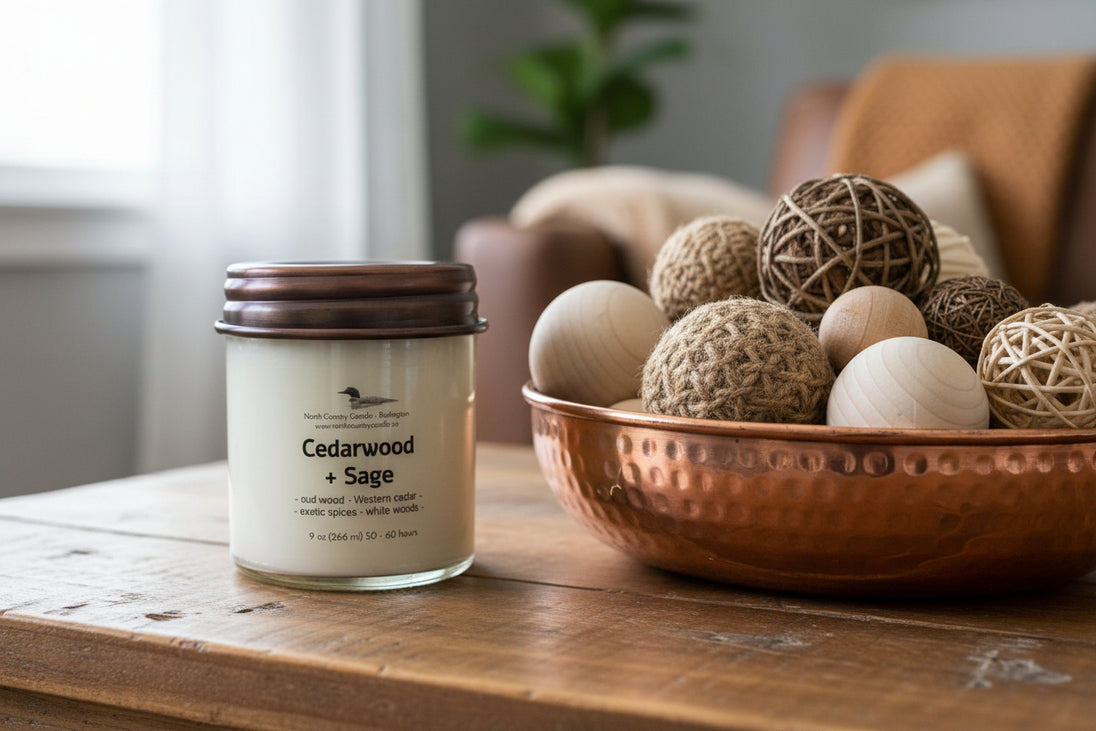 Cedarwood + Sage - 9 oz Soy Wax Candle