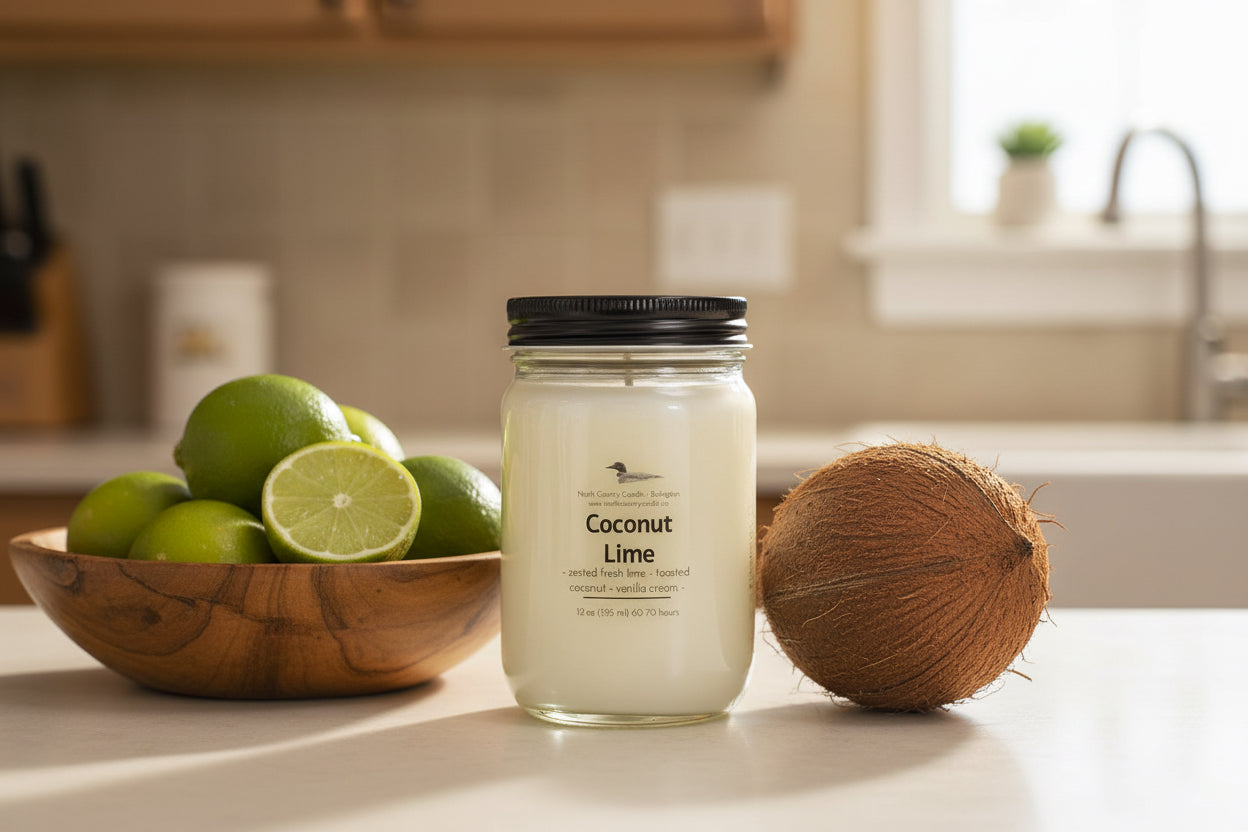 Coconut Lime -12 oz Soy Candle