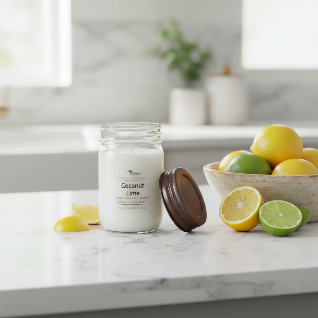 Coconut Lime - Soy Wax Candles