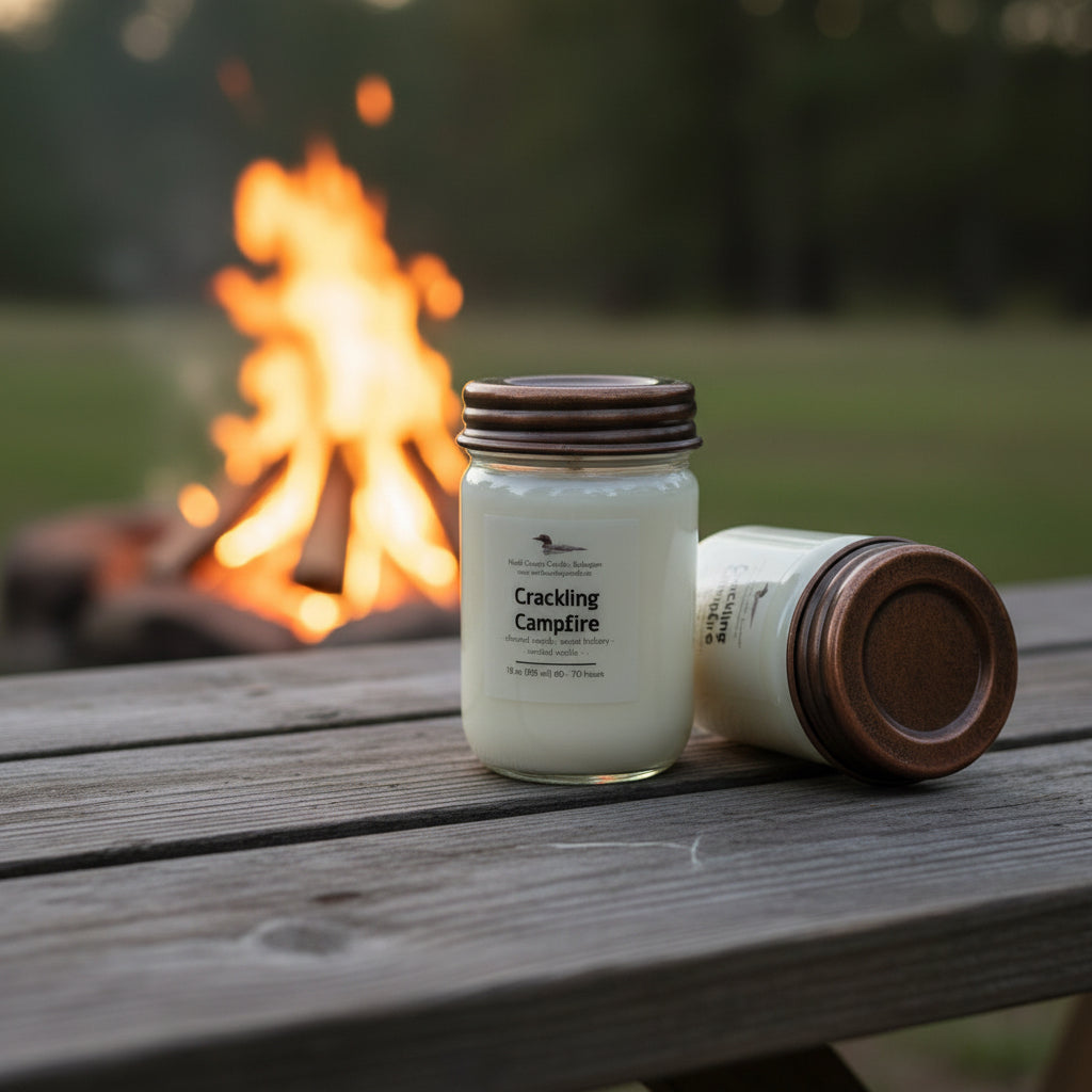Crackling Campfire 12 oz Candle