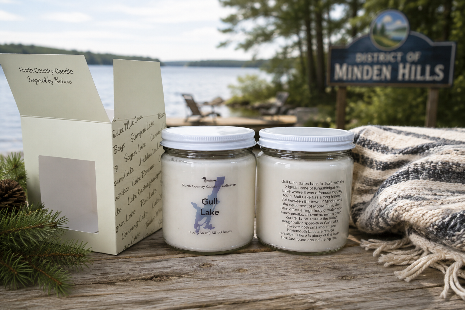 Gull Lake - Cottage Country Lake Candles