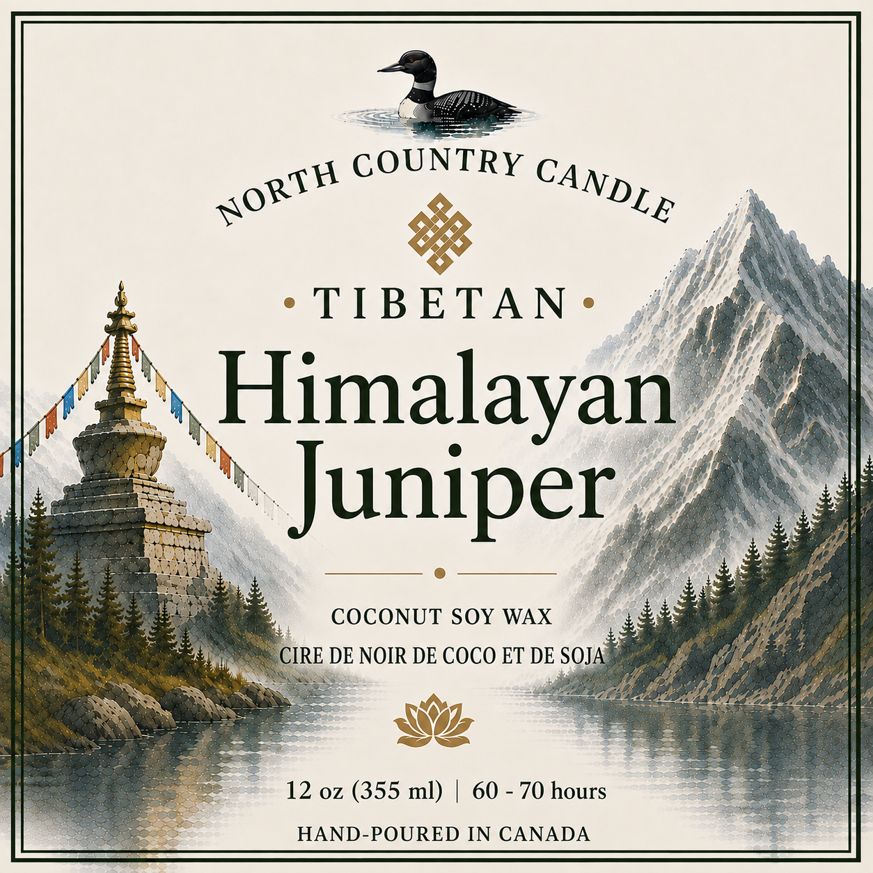 Himalayan Juniper - 9 oz Coconut Wax Candle