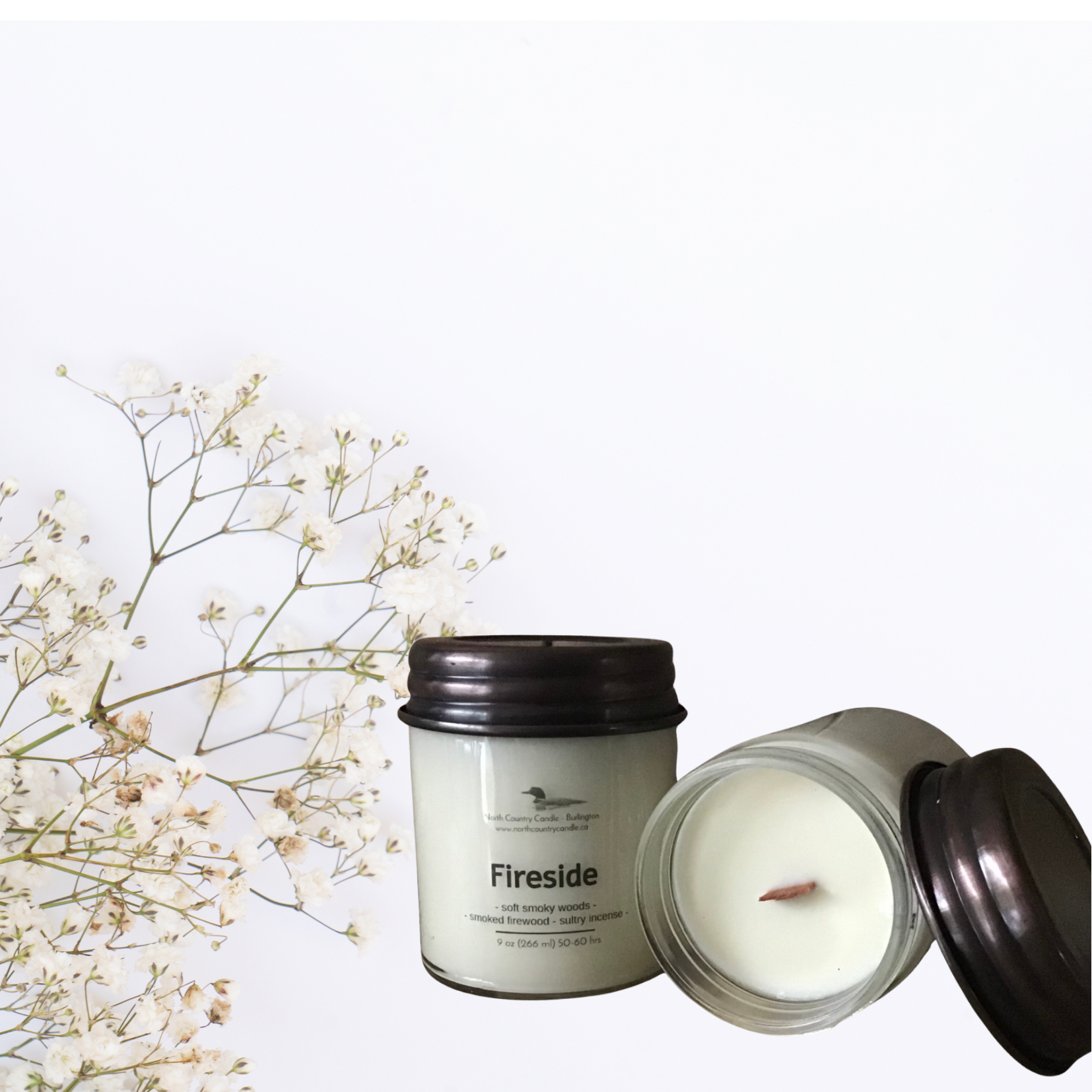 Fireside - 9 oz Soy Wax Candle