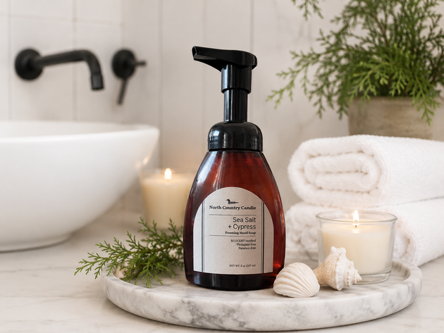 Foaming Hand Soap - 8 oz Sea Salt + Cypress
